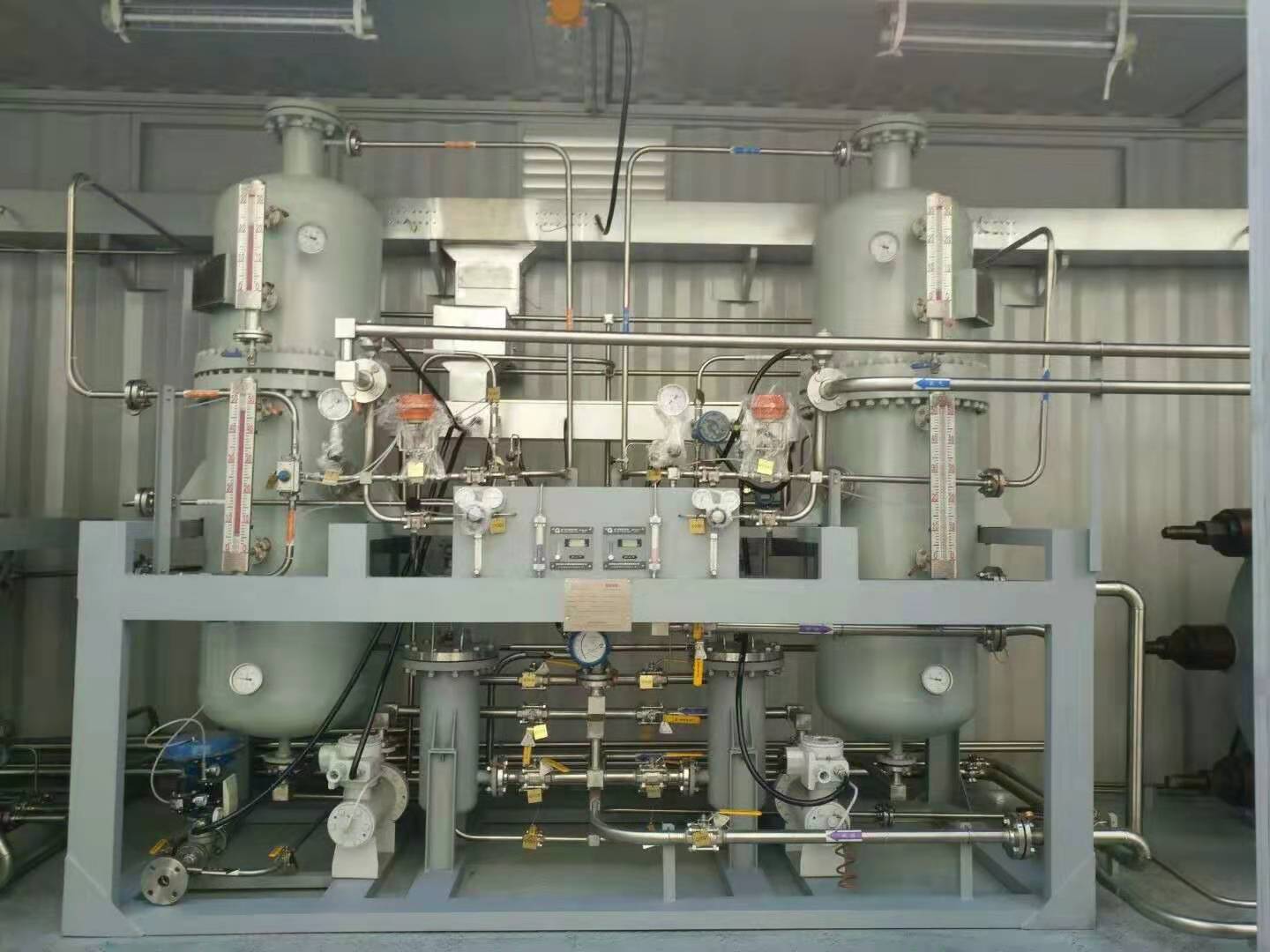 集装箱水电解制氢设备.Container type hydrogen production equipment by water electrolysis